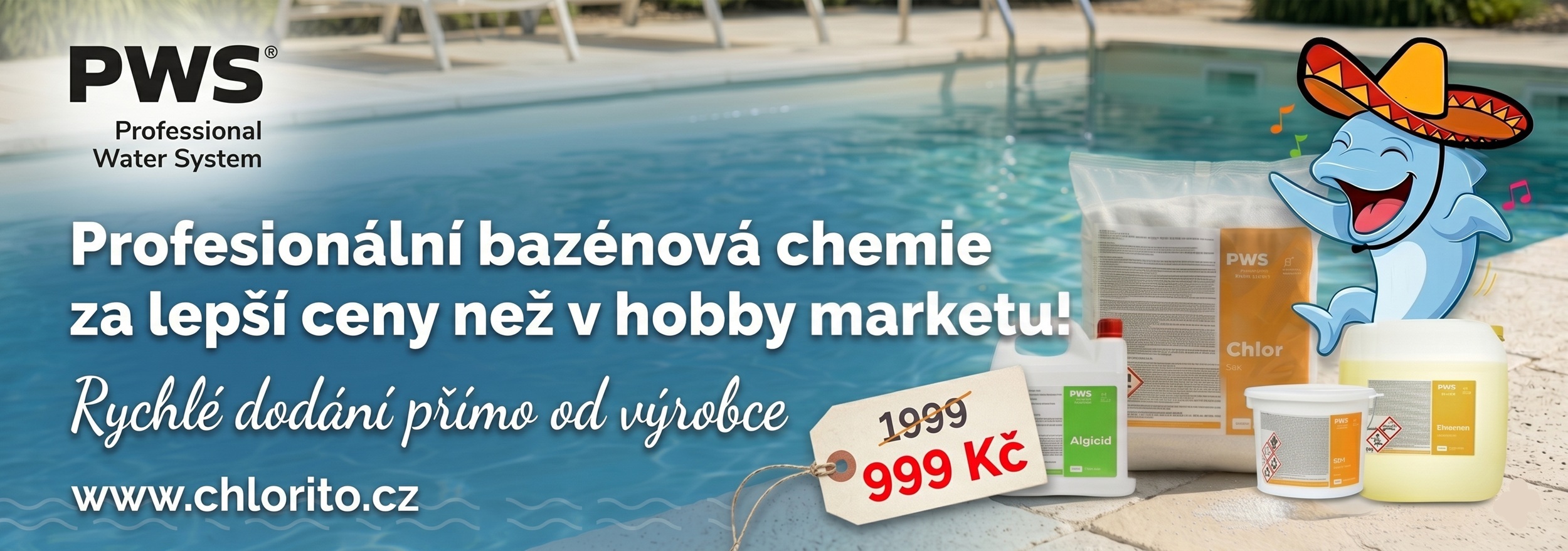 Bazénová chemie produkty