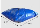 Nafukovací polštář pod krycí plachtu