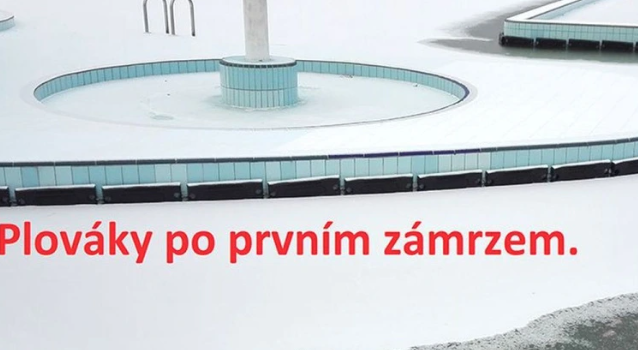 Zimné plaváky do bazéna