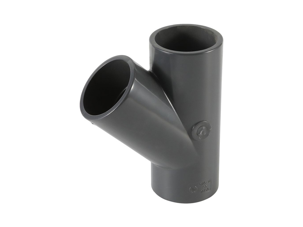 20399 2 pvc tvarovka y t kus 90 mm 45