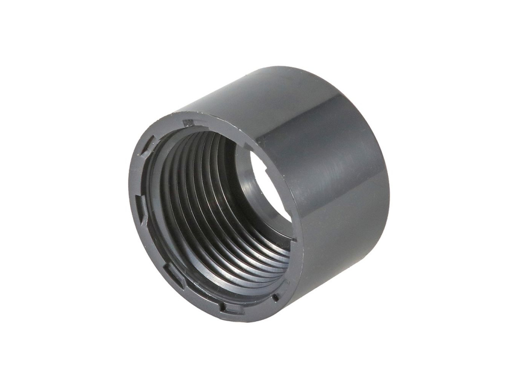 20501 1 pvc tvarovka prechodka mala prstynek krouzek se zavitem 75 mm x 2