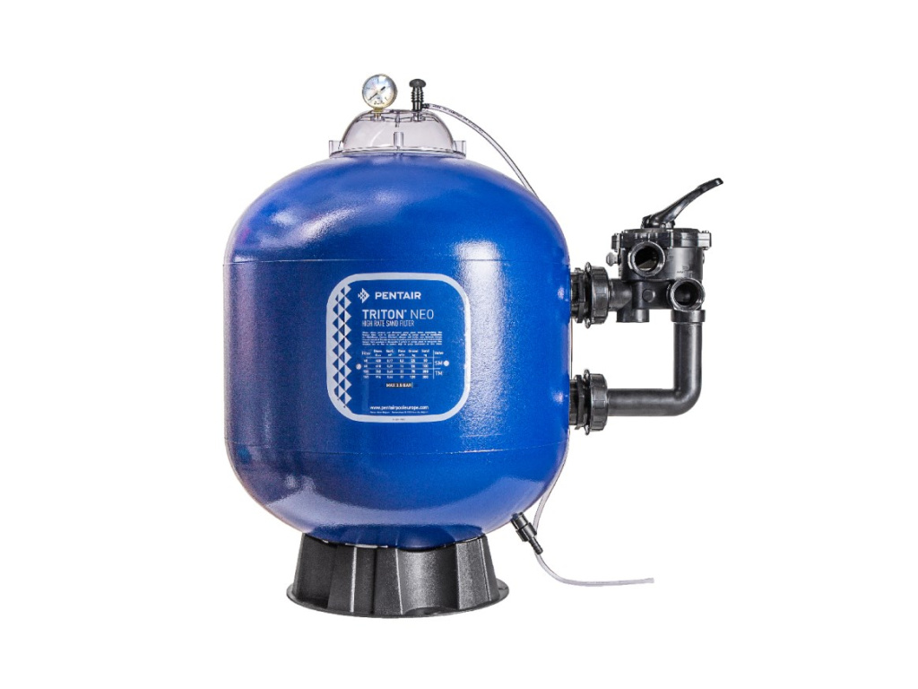 21266 piskova filtrace pentair triton neo side clear pro 30 22 m3 h