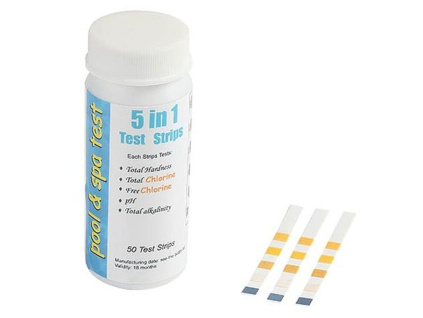 12559 1 testovaci prouzky pool and spa test strips 5 in 1 50 ks
