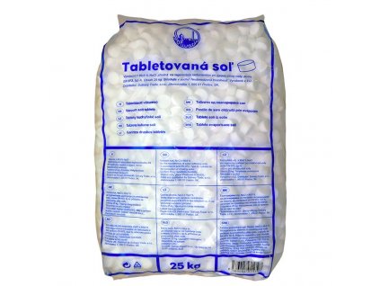 Tabletová regenerační sůl 25 kg Solivary