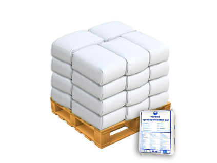 12985 1 sul do bazenu 500 kg cista vysokoprocentni solivary 20x25kg