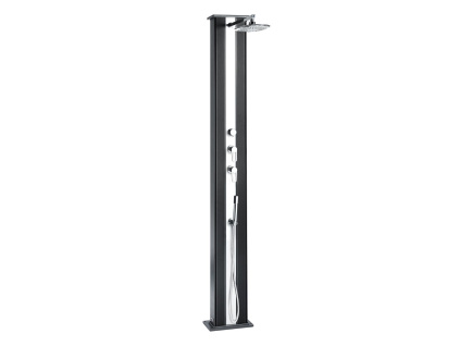 13186 solarni sprcha s rucni sprchou dada antracit inox
