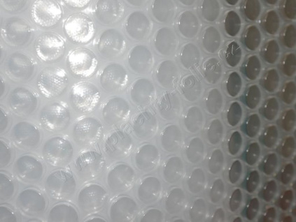 Solární fólie 400 mic - transparentní/bílá - 1 m2 výroba na přání
