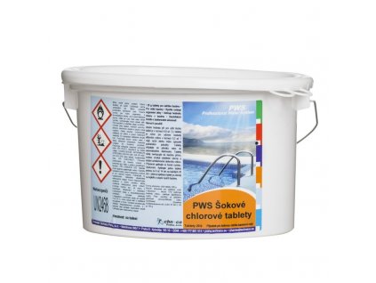 Rychlorozpustné tablety do bazénu 20g 5kg