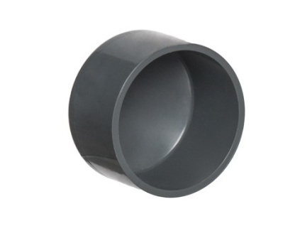 PVC tvarovka zátka, 75mm