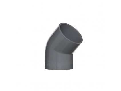 PVC tvarovka - Úhel 45° 90 mm, koleno