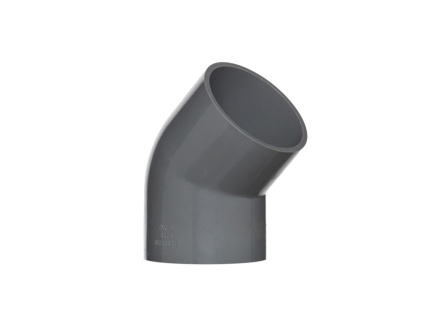 PVC tvarovka Úhel 45° 50mm, koleno kopie