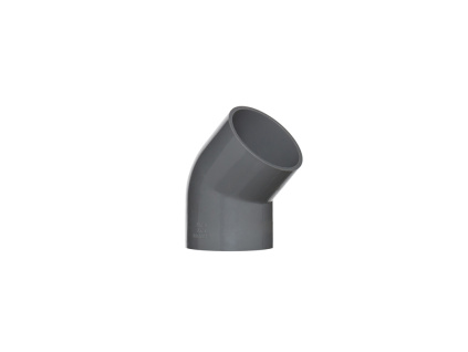 PVC tvarovka Úhel 45° 32 mm, koleno