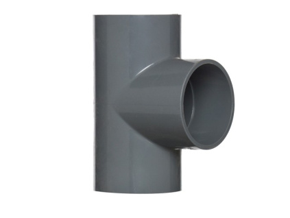 PVC tvarovka T kus 75 mm, 90°