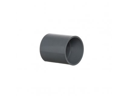 PVC tvarovka - mufna, 2x lepený spoj, 50 mm