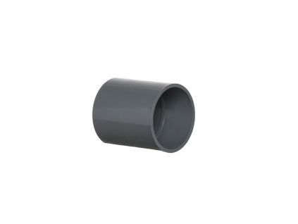 PVC tvarovka mufna, 2x lepený spoj, 75 mm