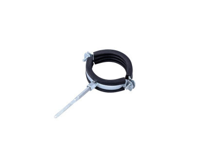 Objímka kovová 63 mm s vrutem