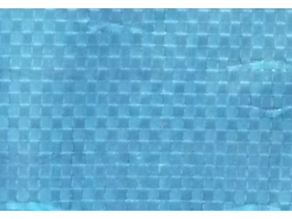 Krycí LD-PE tkaná plachta na bazén obdélník 5 x 8 m modrá