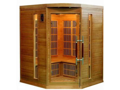 Infrasauna FRANCE SAUNA La Provance 2/3 (quartz magnesium heater)