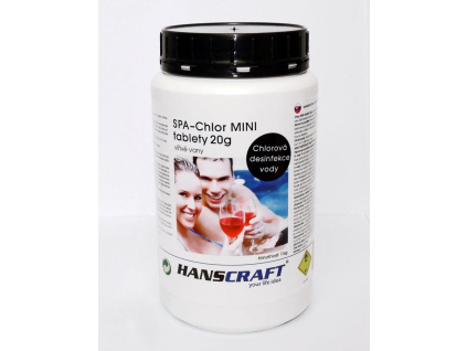 18541 1 hanscraft spa chlor mini tablety 20g 1 kg