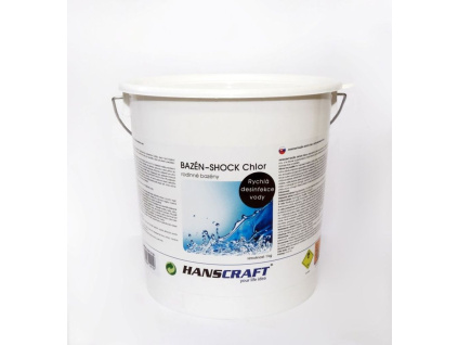 HANSCRAFT BAZÉN - SHOCK Chlor - 2,5 kg