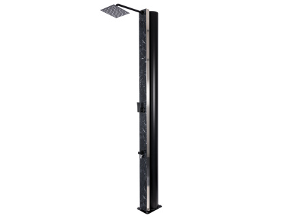 20555 solarni sprcha atlas cerne zrcadlo s oplachem nohou