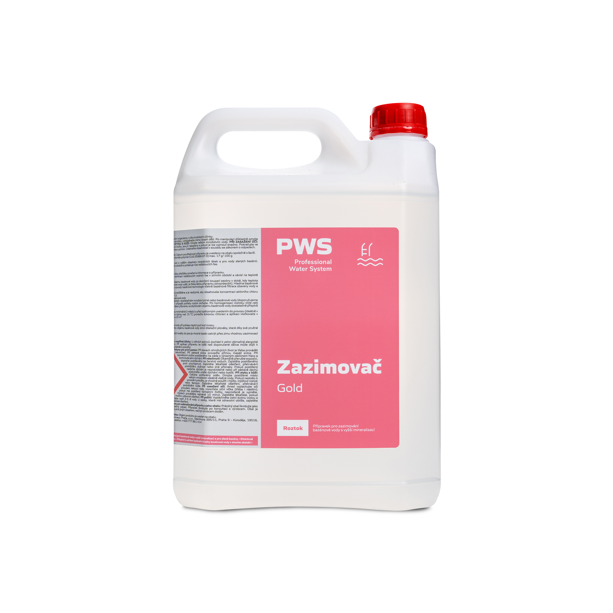 Levně PWS - Professional Water System Zazimovač Gold 5l pro zazimování bazénu