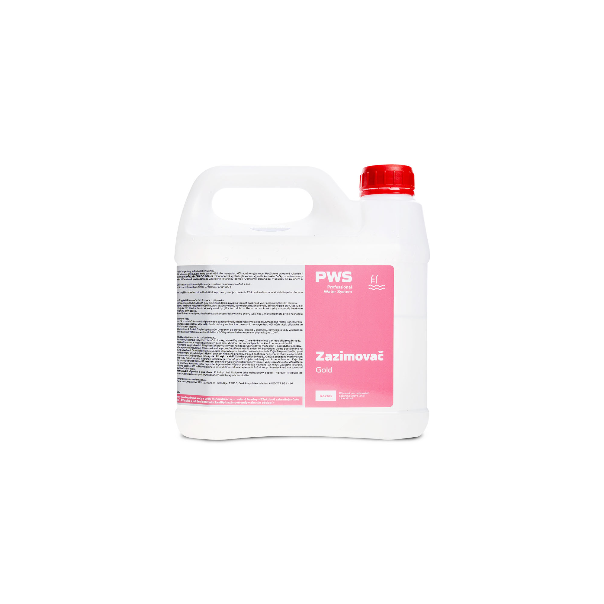 Levně PWS - Professional Water System Zazimovač Gold 2l pro zazimování bazénu