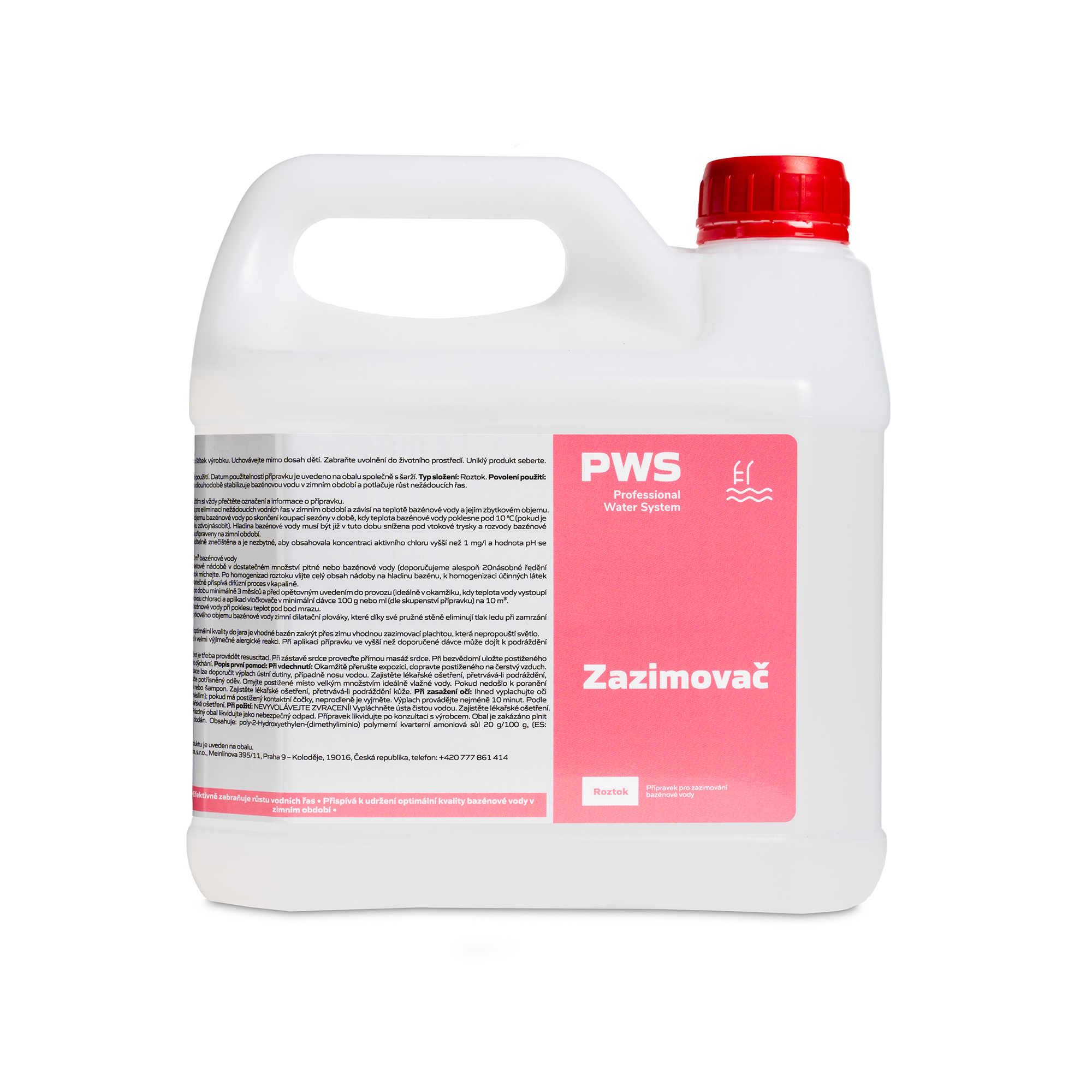 Levně PWS - Professional Water System Zazimovač 3l pro zazimování bazénu