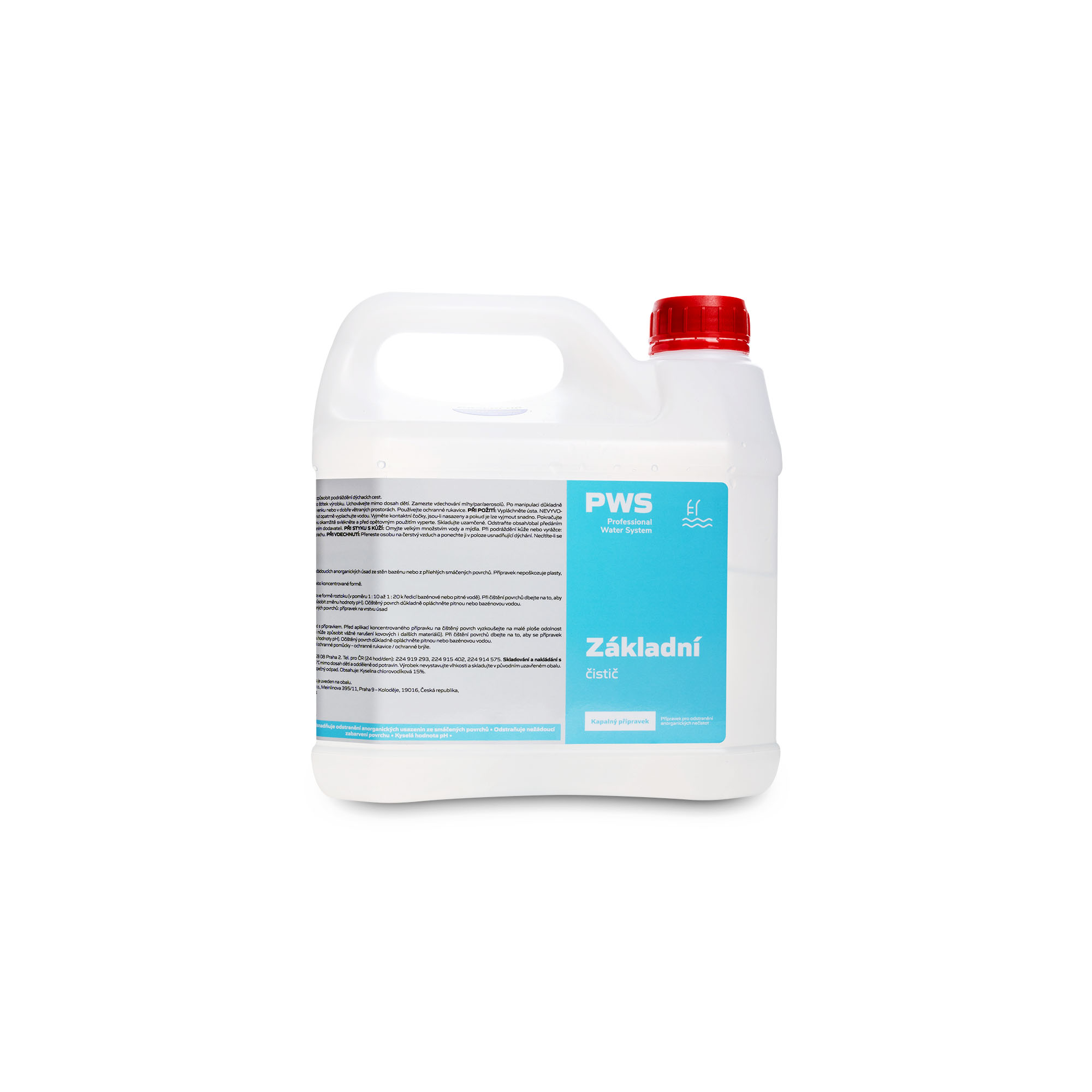 PWS - Professional Water System Základní čistič bazénů 2l