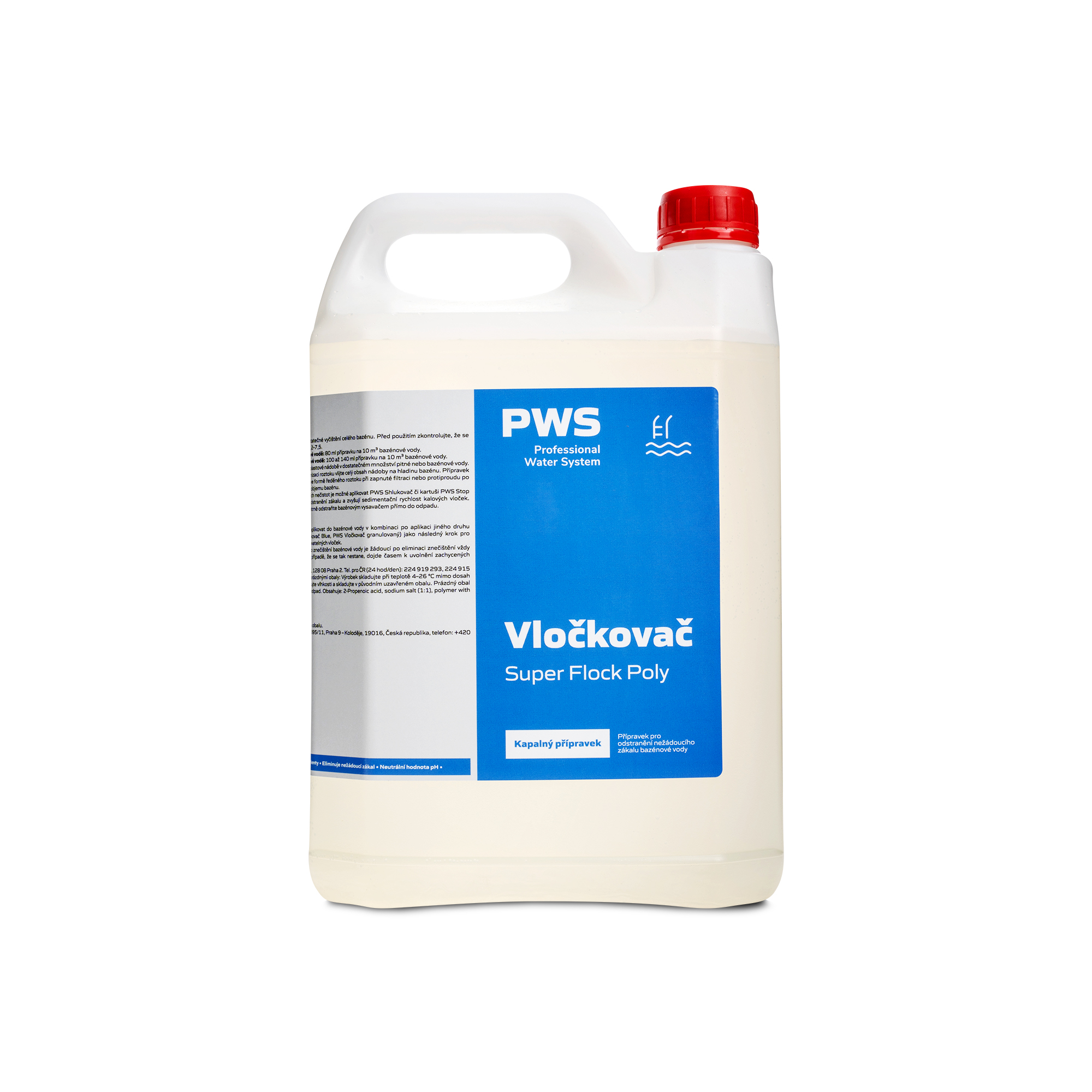 Levně PWS - Professional Water System Vločkovač Super Flock Poly 5l