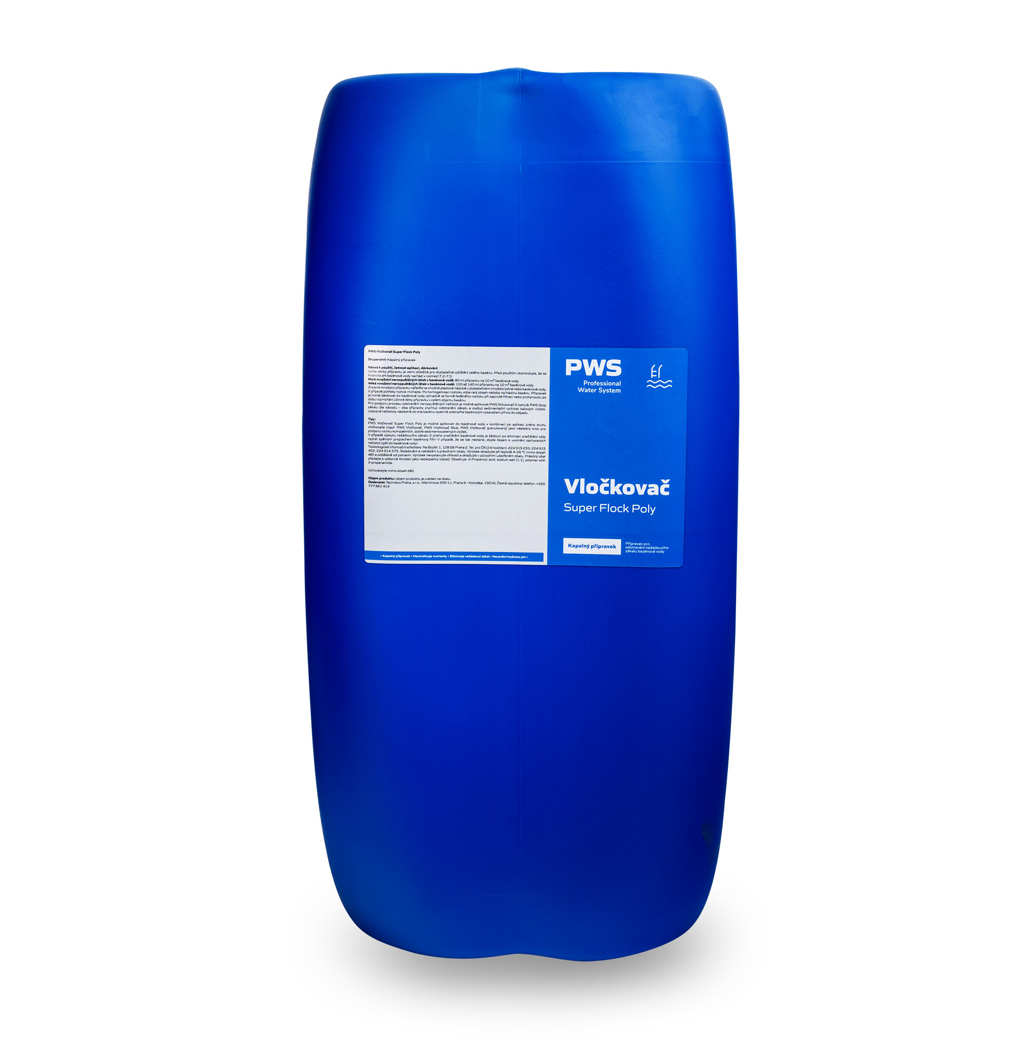 Levně PWS - Professional Water System Vločkovač Super Flock Poly 50l ADR