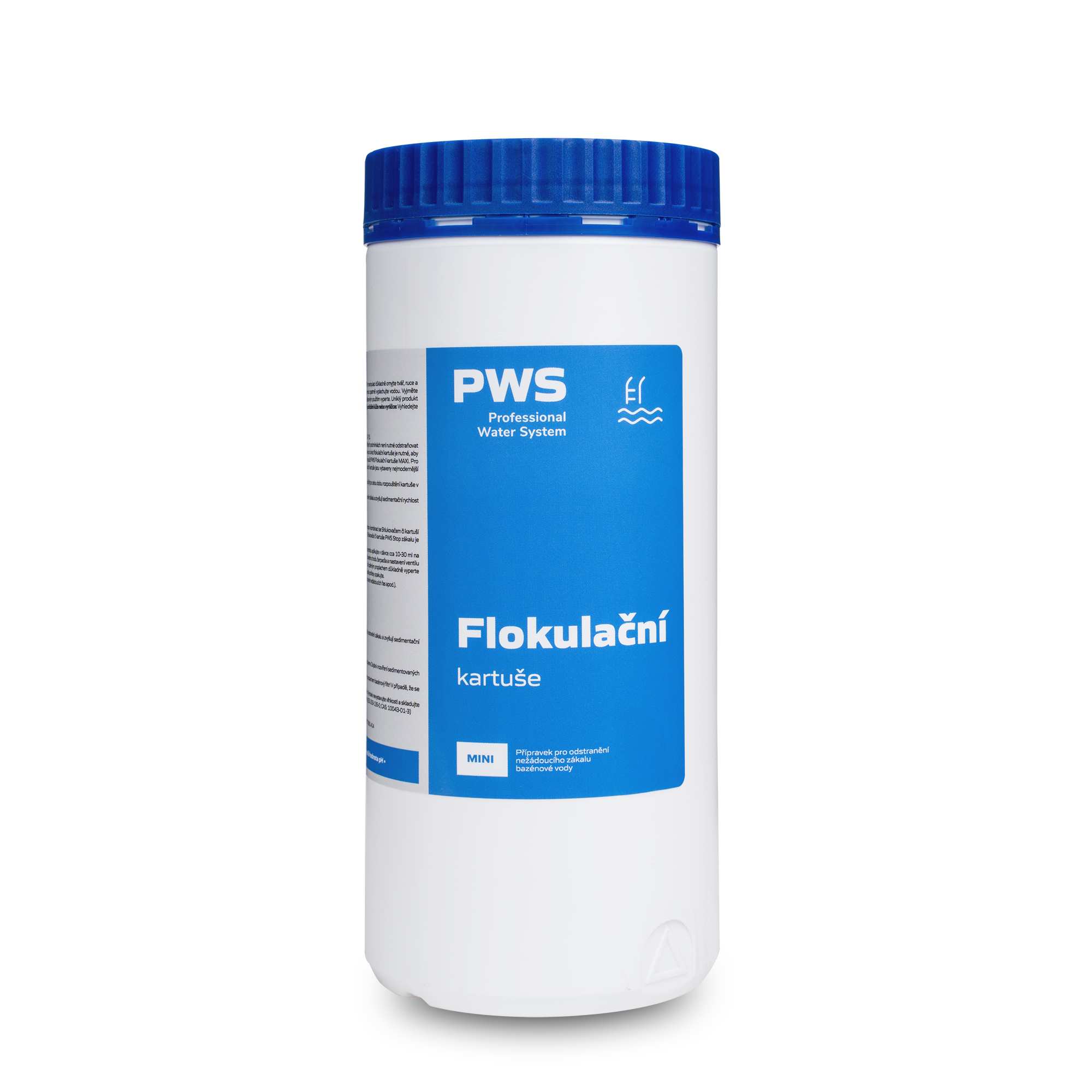 Levně PWS - Professional Water System Vločkovací kartuše MINI 8x125g 1kg