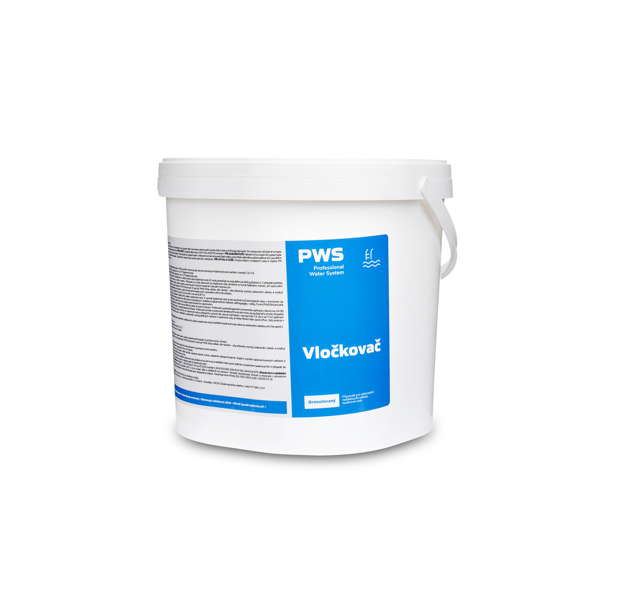 Levně PWS - Professional Water System Vločkovač granulovaný 5kg