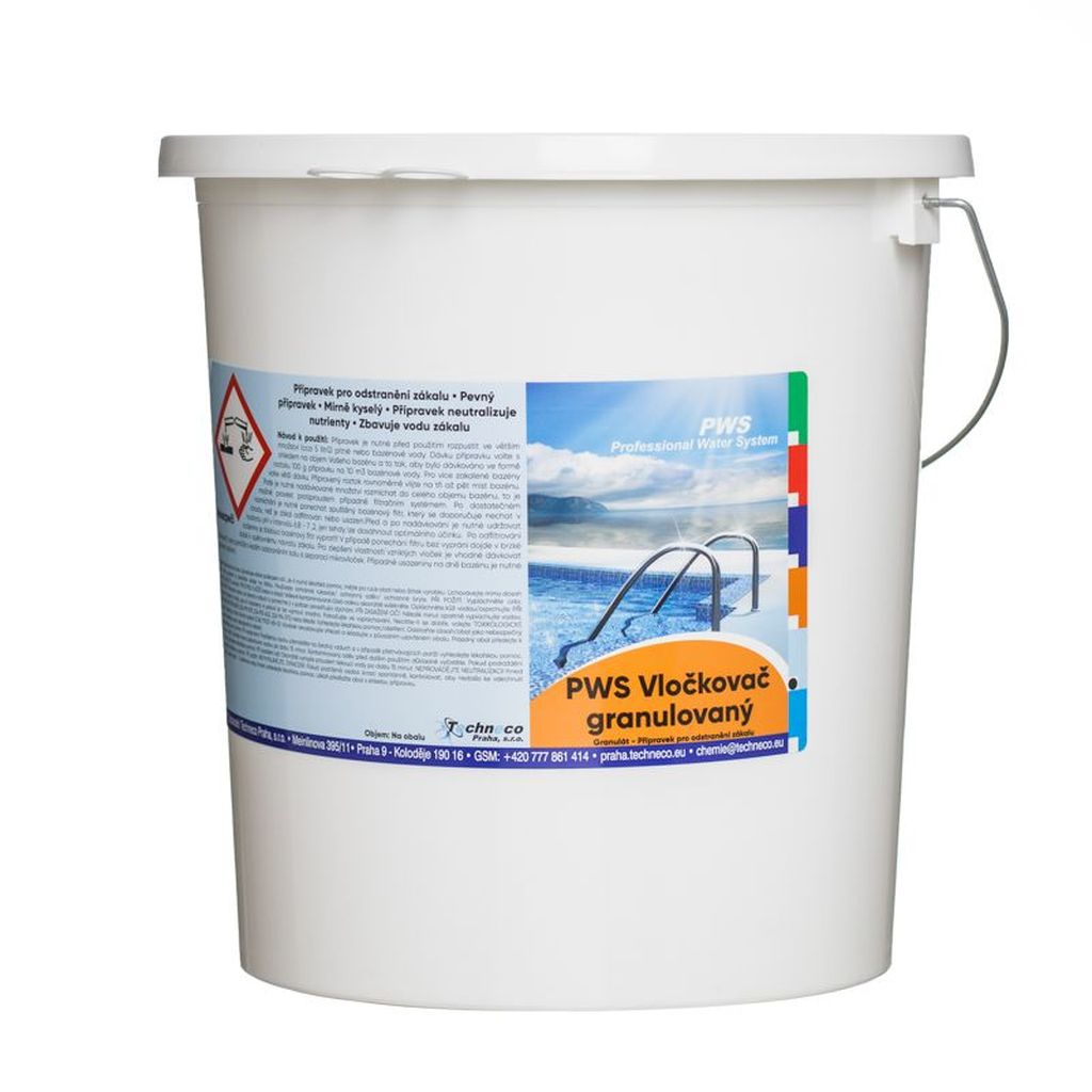 Levně PWS - Professional Water System Vločkovač granulovaný 10kg