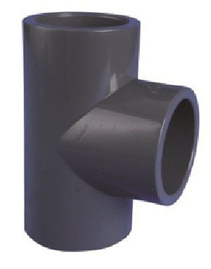 Levně HANSCRAFT T-kus 90° lep/lep - průměr 75 mm