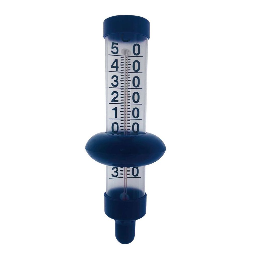 Levně PWS - Professional Water System Teploměr s plovákem 27cm - modrý