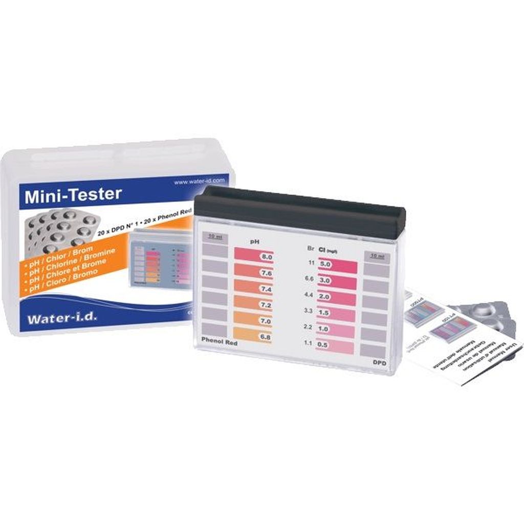 PWS - Professional Water System Tabletový mini-tester pH a Cl/Br
