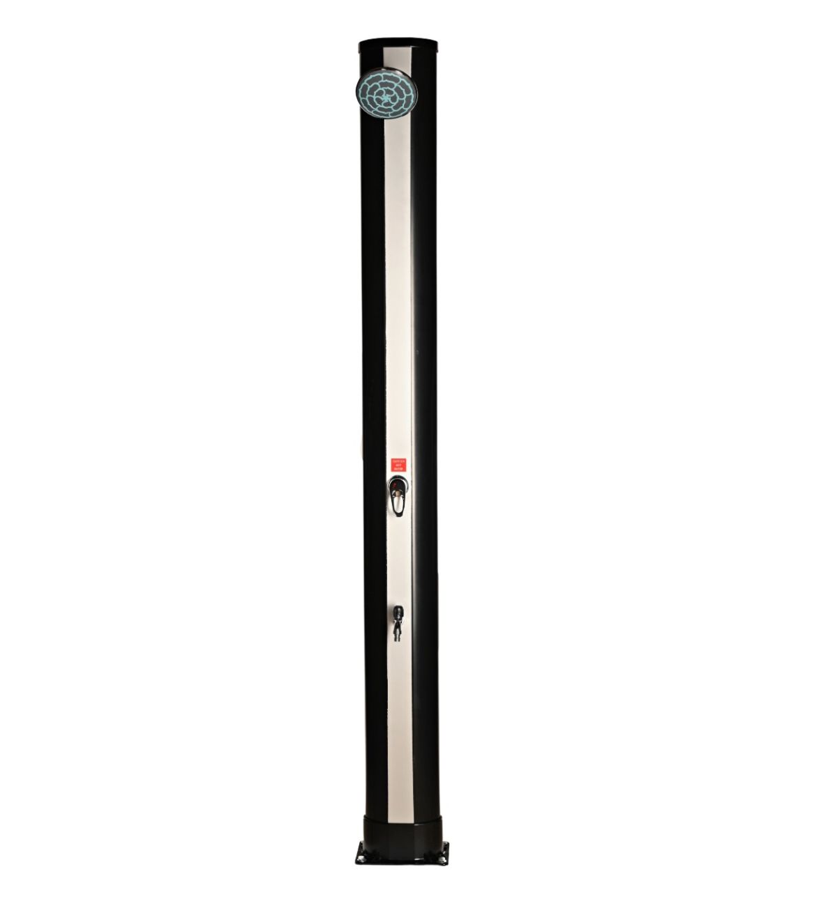 Levně PWS - Professional Water System Solární sprcha COMFORT ELLIPSIS SILVER