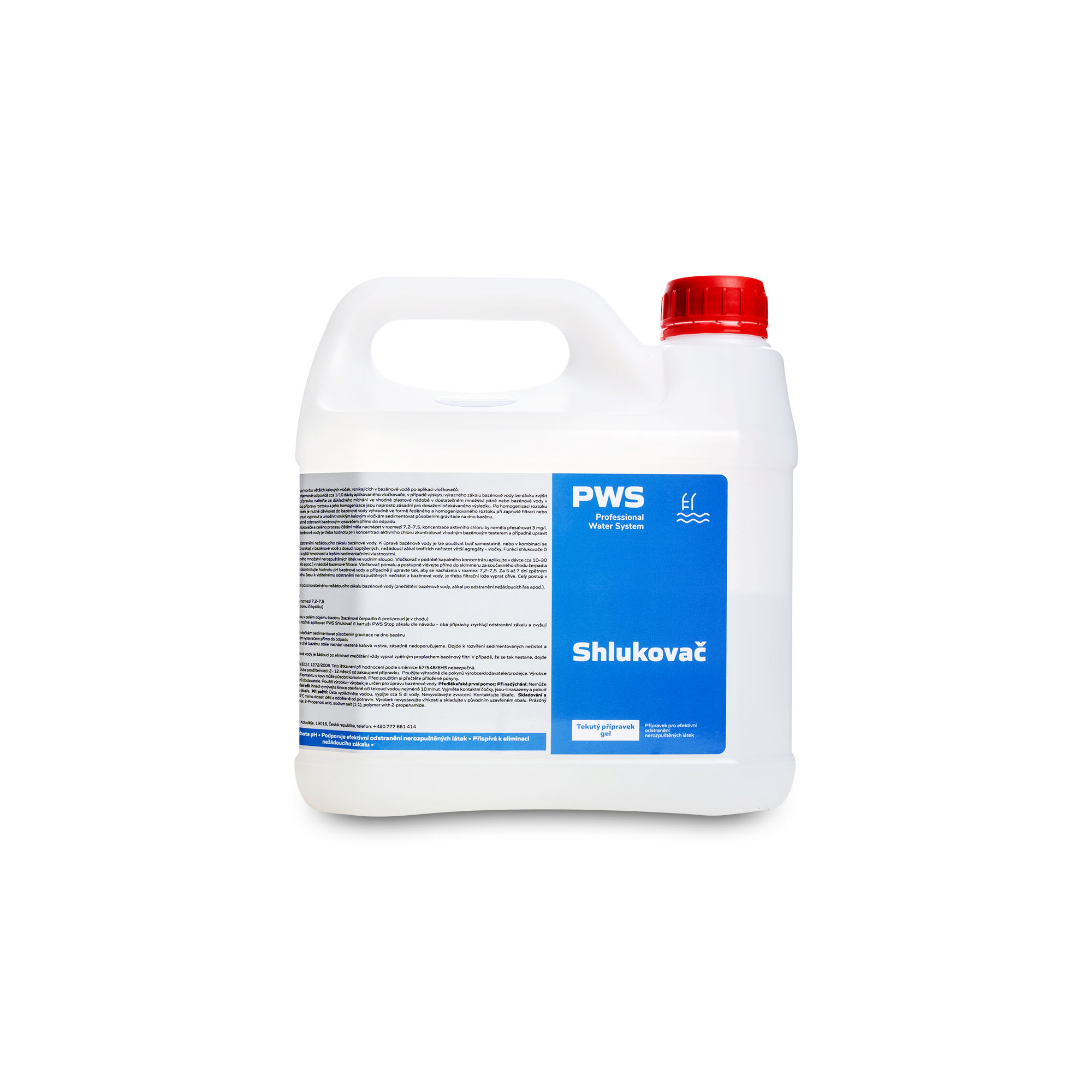 PWS - Professional Water System Shlukovač 2l