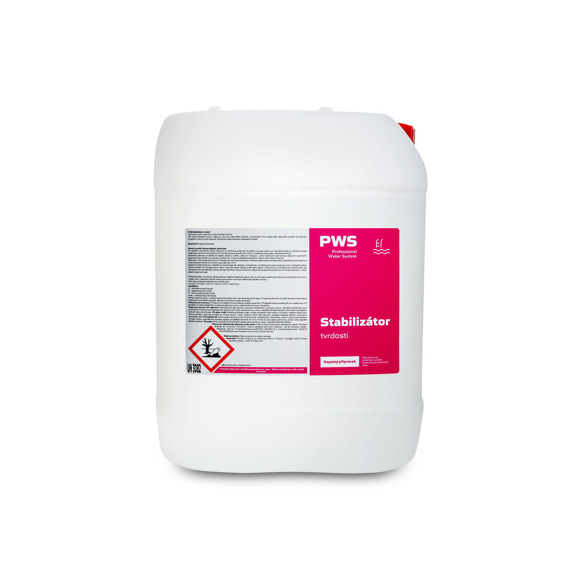 PWS - Professional Water System PWS Stabilizátor tvrdosti 20l ADR
