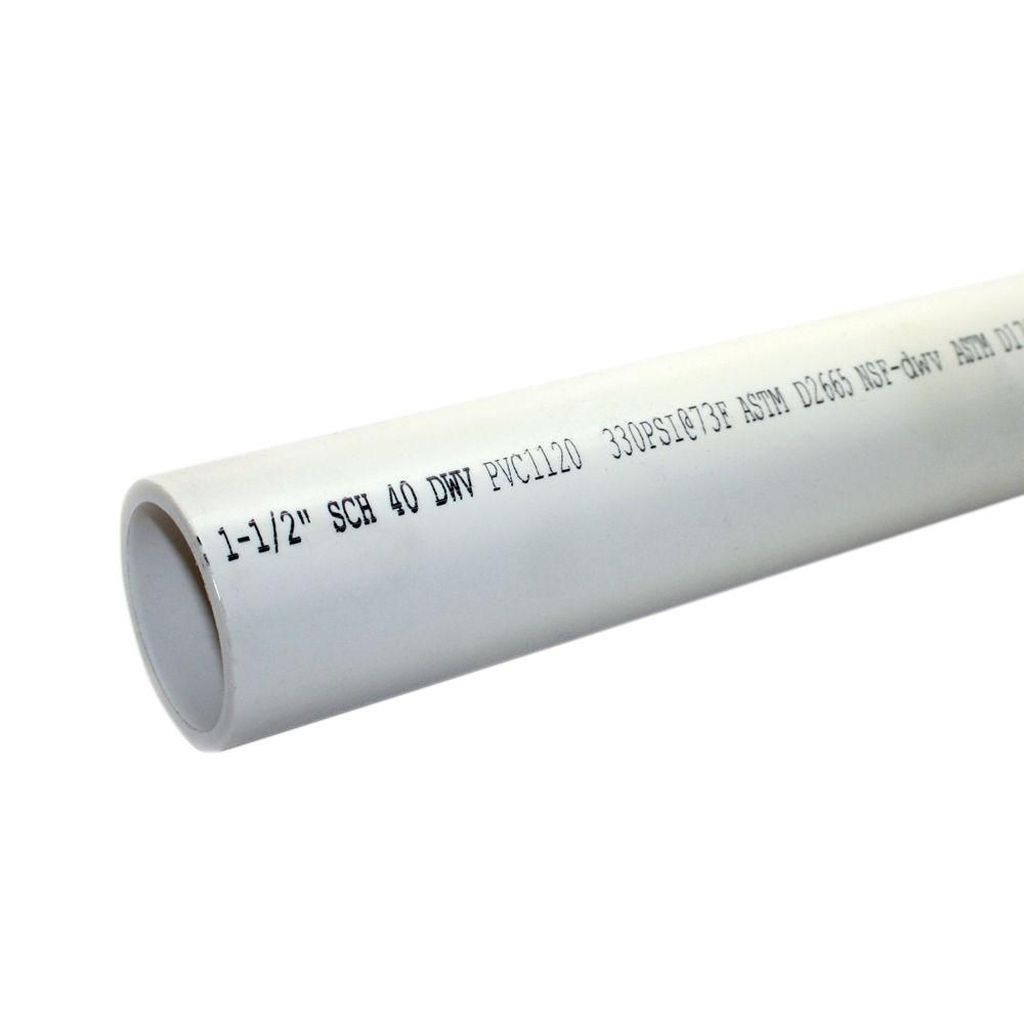 Levně PWS - Professional Water System PVC-U SCH 40 trubky 1/2 (2,77mm)