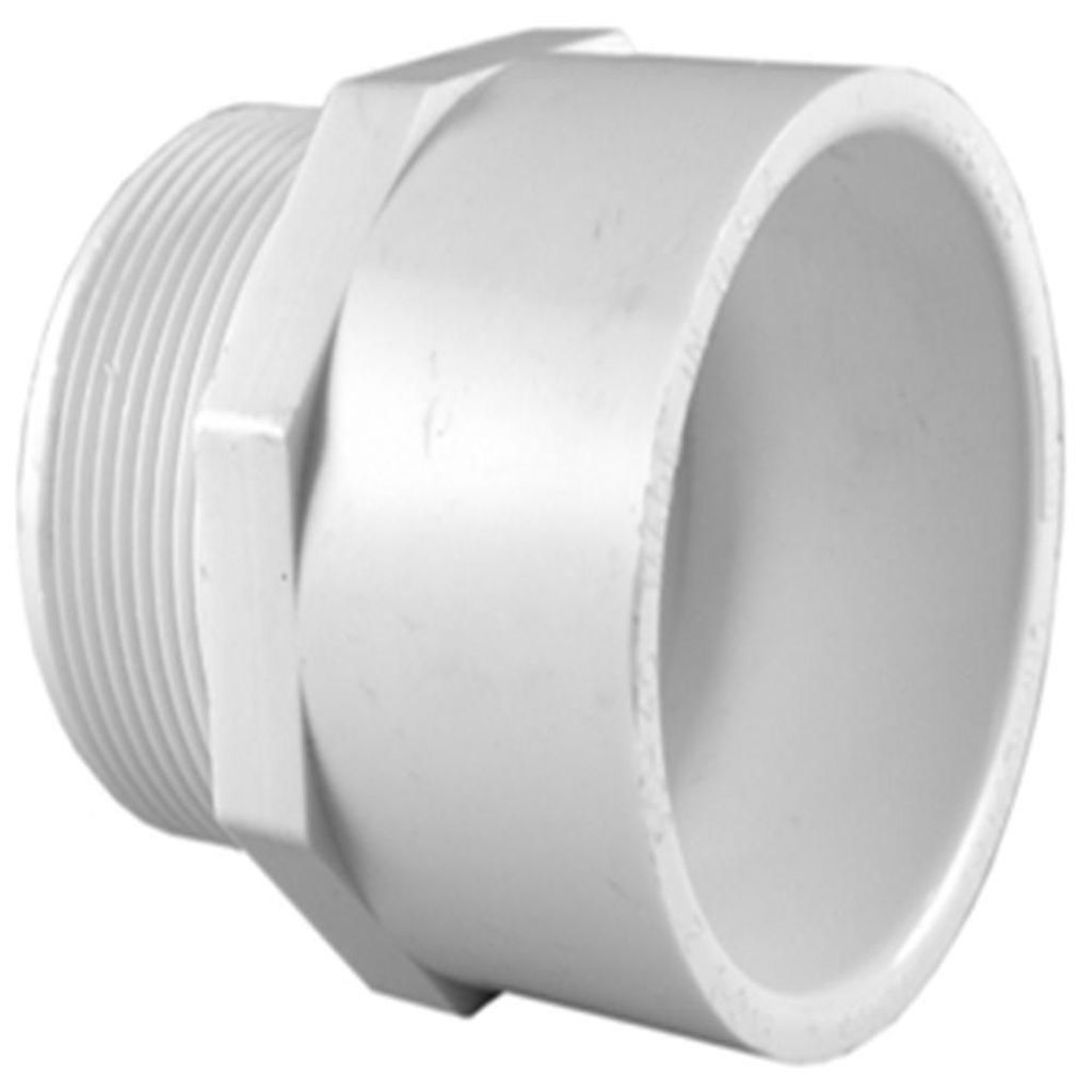 Levně PWS - Professional Water System PVC-U SCH 40 přechodka vnější závit 2