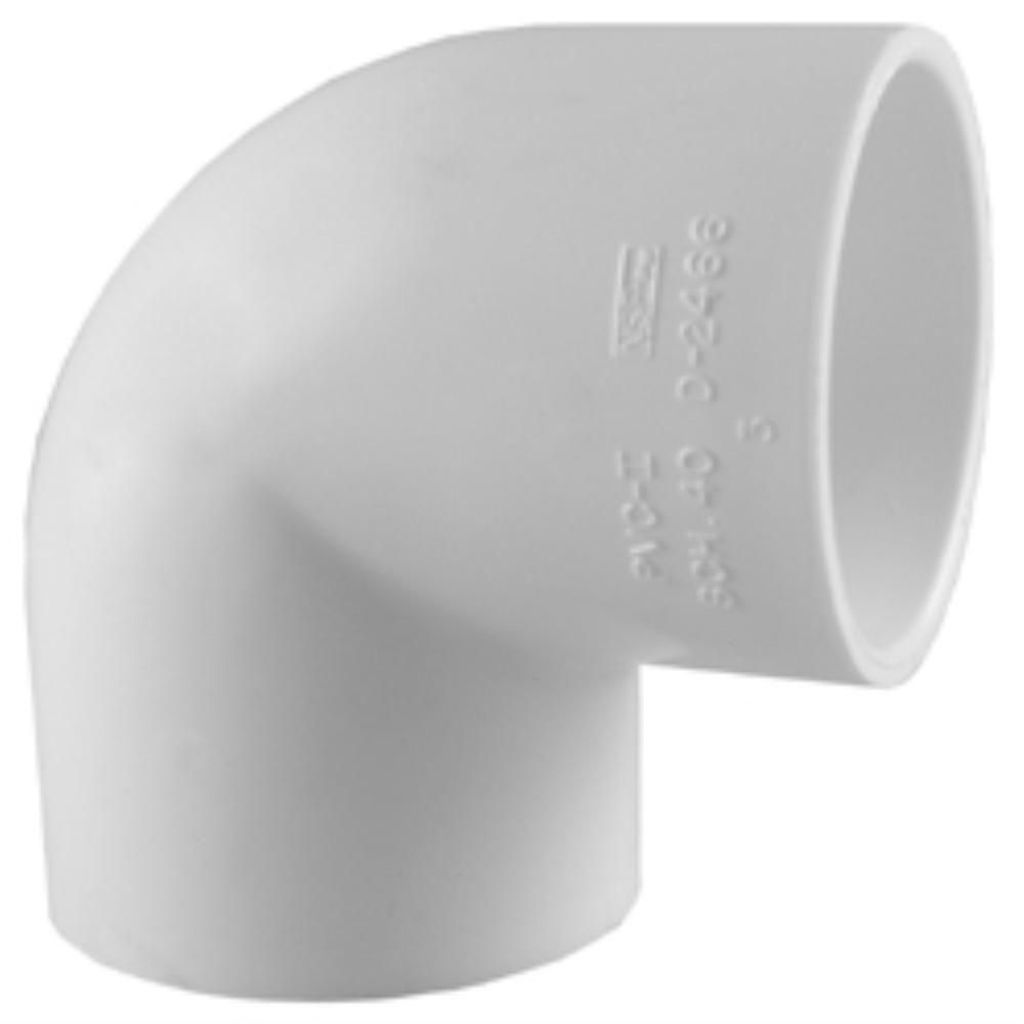 PWS - Professional Water System PVC-U SCH 40 koleno 90° 1/2
