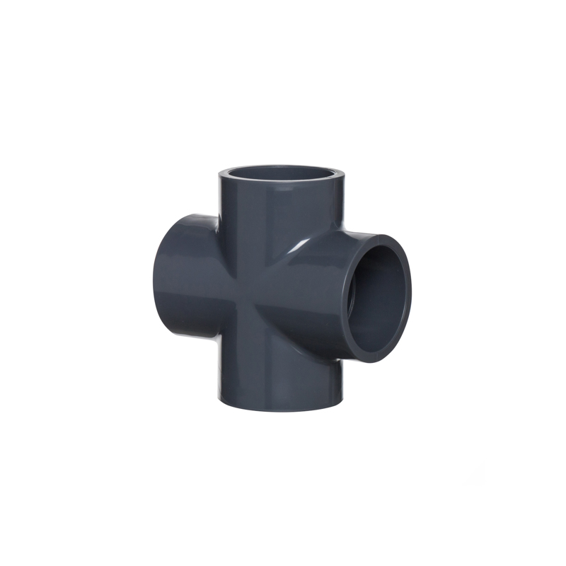 Levně PWS - Professional Water System PVC tvarovka - Kříž 90° 63 mm, 4x lepený spoj