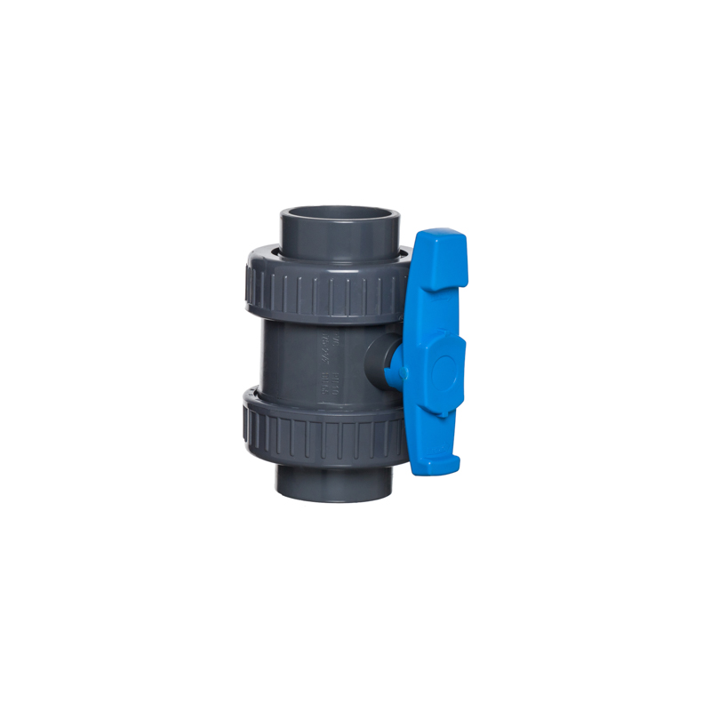Levně PWS - Professional Water System PVC Kulový ventil, 2x lepený spoj, 50 mm