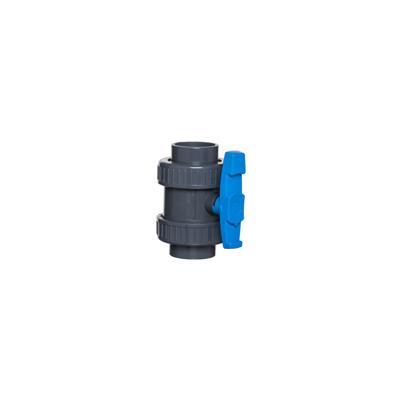 Levně PWS - Professional Water System PVC Kulový ventil, 2x lepený spoj, 25 mm