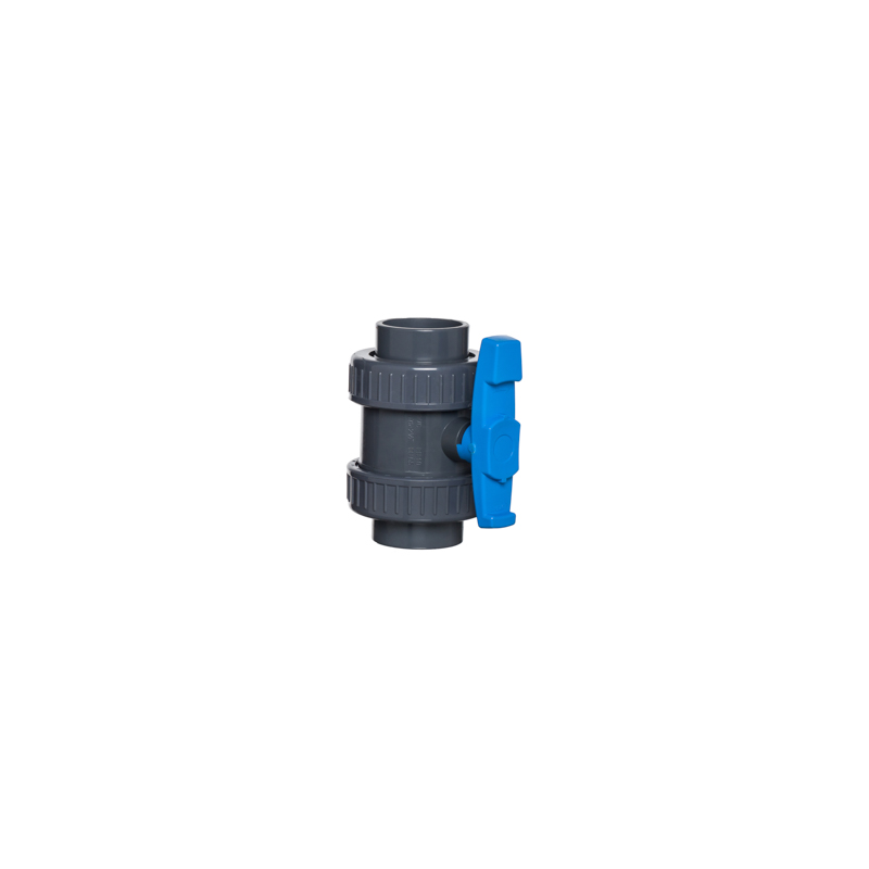 Levně PWS - Professional Water System PVC Kulový ventil, 2x lepený spoj, 20 mm