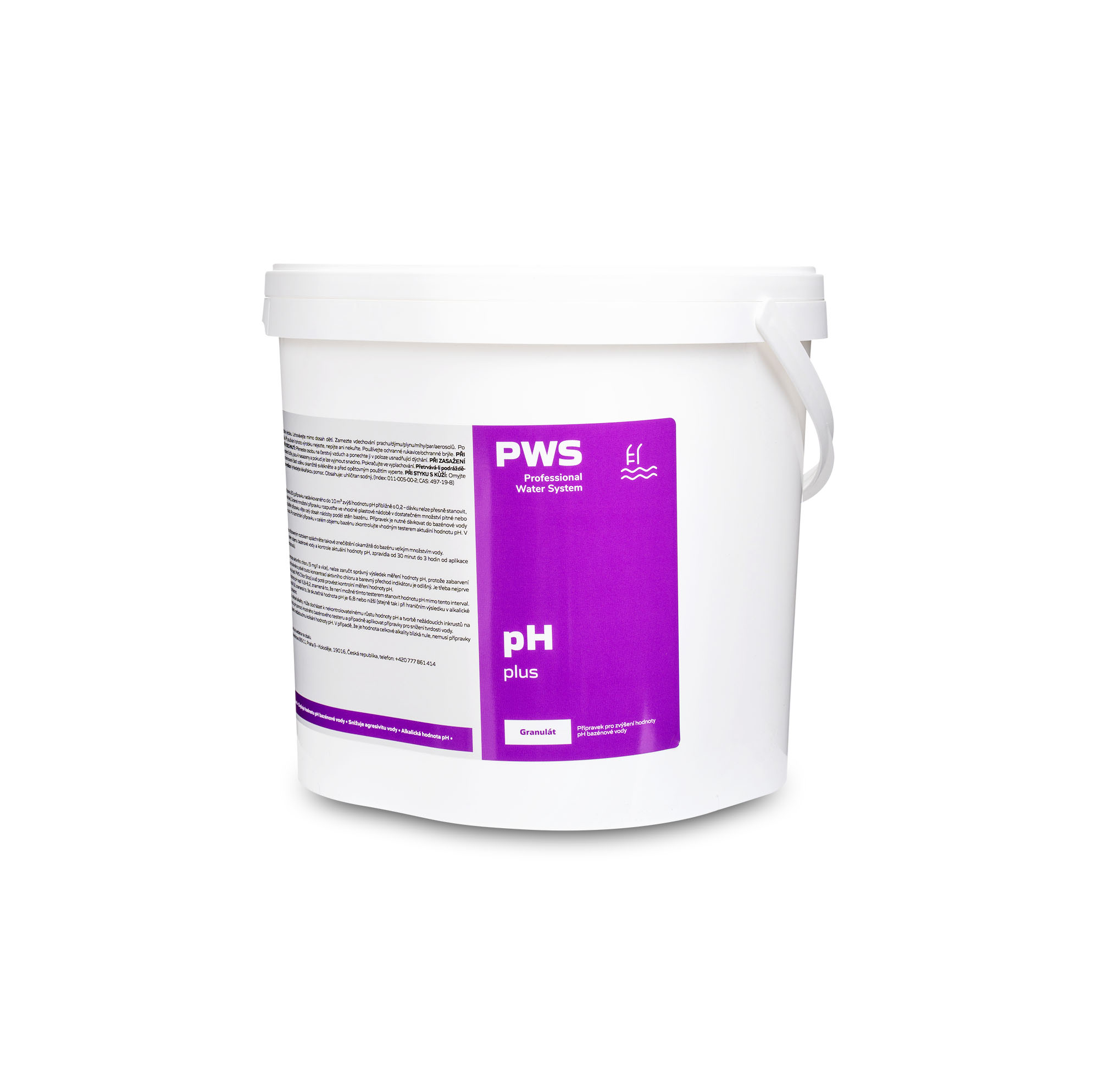 Levně PWS - Professional Water System pH plus 5 kg pro úpravu pH vody