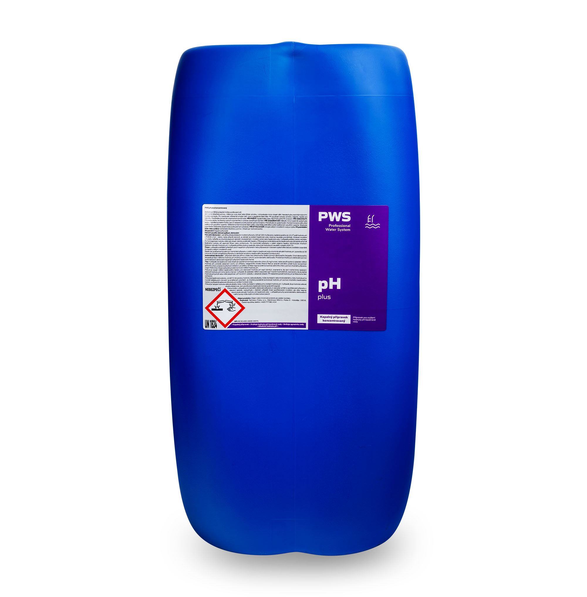 Levně PWS - Professional Water System pH plus 50l kapalný ADR