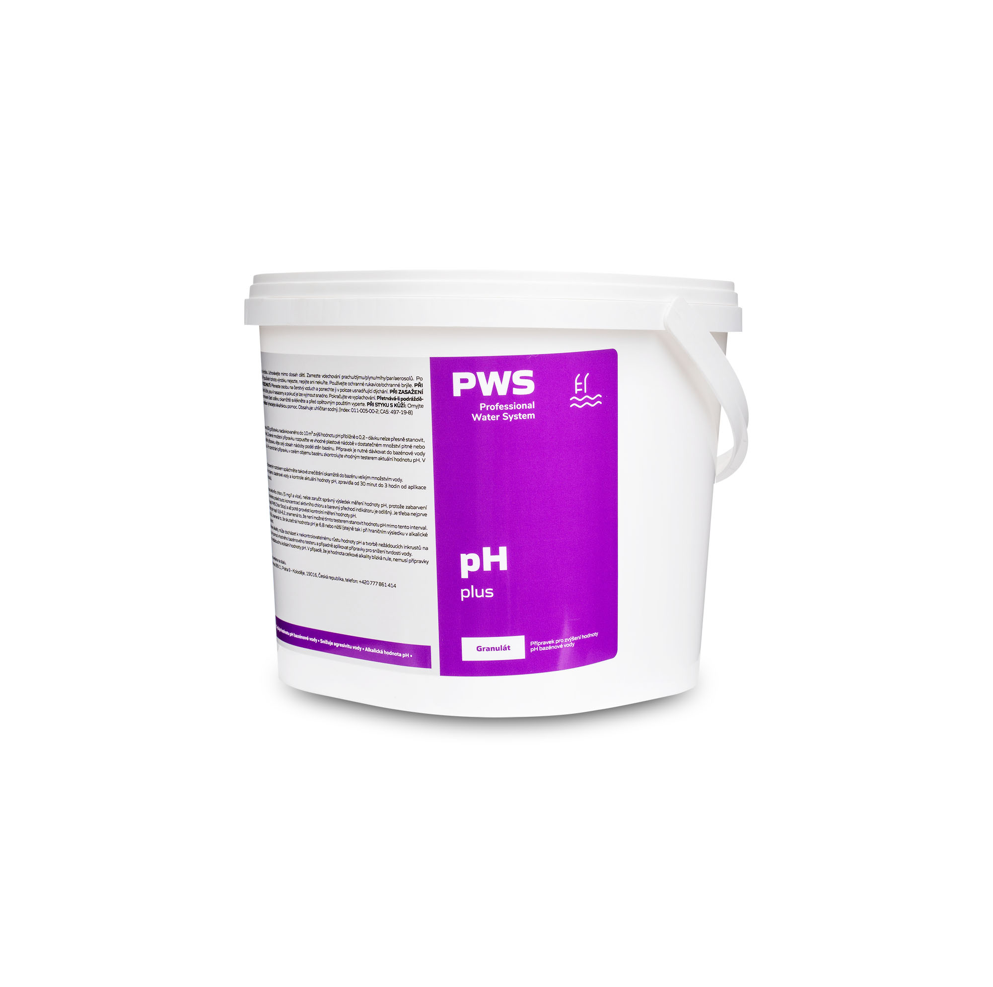 Levně PWS - Professional Water System pH plus 3kg pro úpravu pH vody